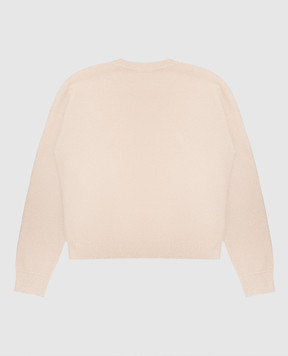 Brunello Cucinelli Children's beige jumper with lurex BAZM23000C