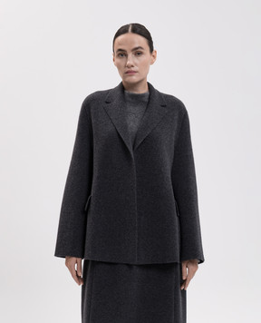 BOBOUTIC Gray jacket with wool and cashmere 5147