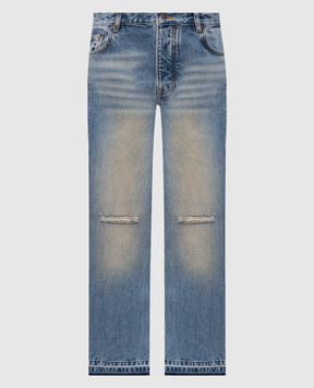 Off-White Blue jeans with holes 44MYA19IF26D002