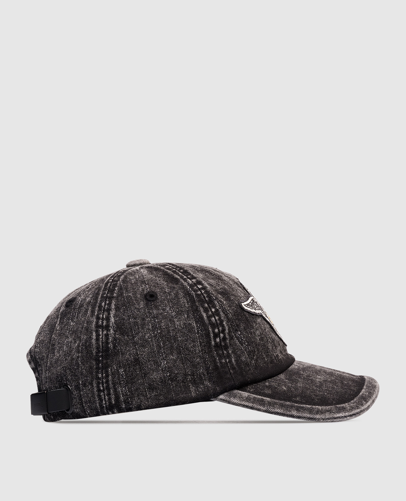 Gray Metamorphosis cap with applique Juun.j 3