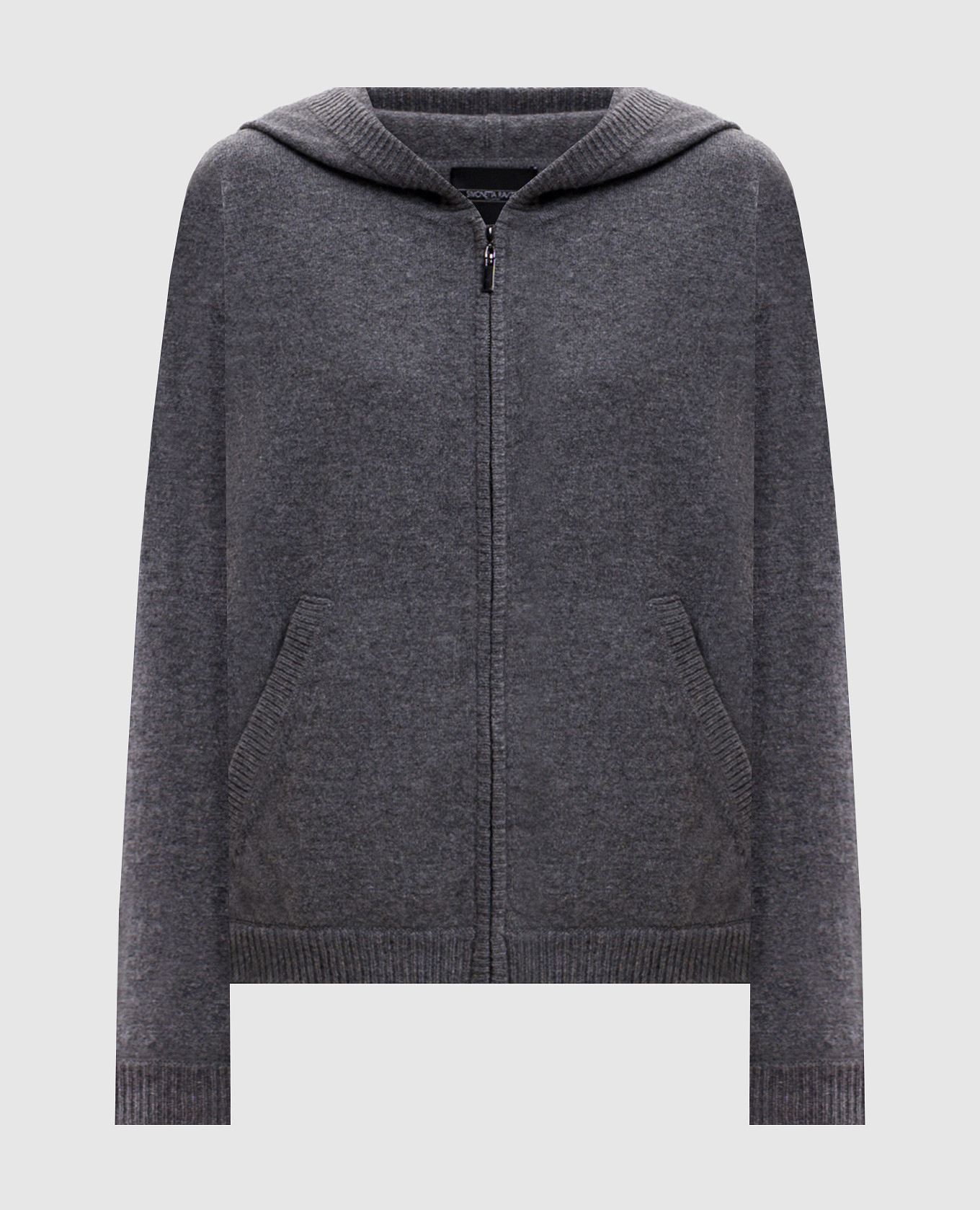Grey Marcel cashmere track jacket