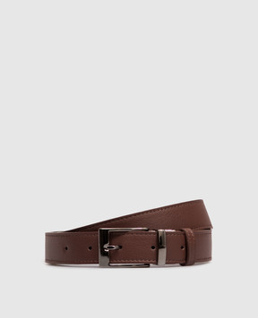 Iceberg Reversible leather belt with logo embossing 66026923