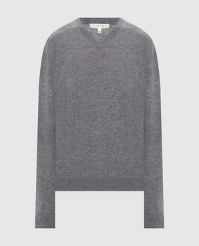 The Row Nian grey cashmere pullover 10682Y986