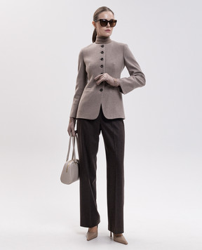 Max Mara Beige FALLA cashmere jacket MXMFALLA