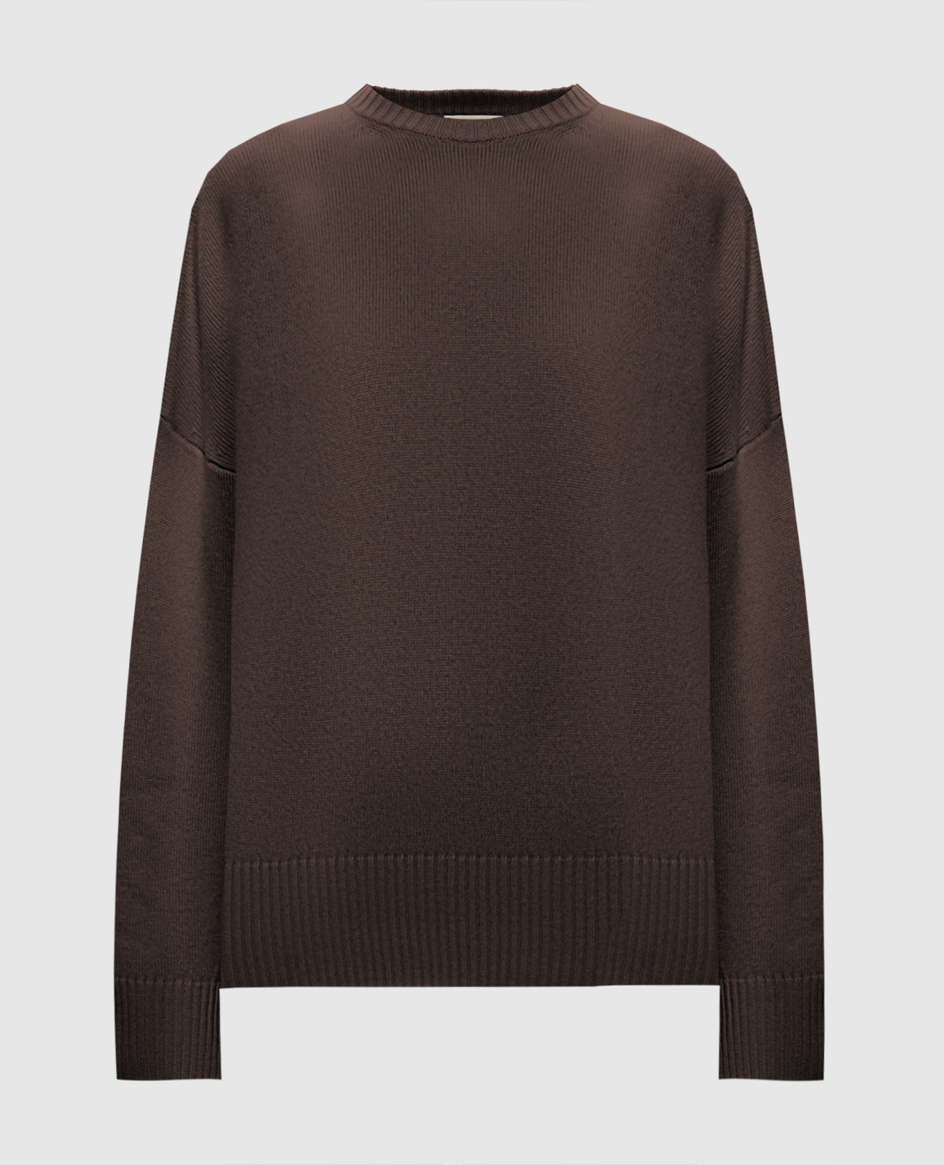 Brown ANTON cashmere sweater