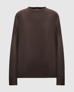 Loulou de Saison Brown ANTON cashmere sweater ANTONLDS