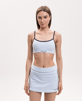 Sporty & Rich Blue sports top TO10175326BL143