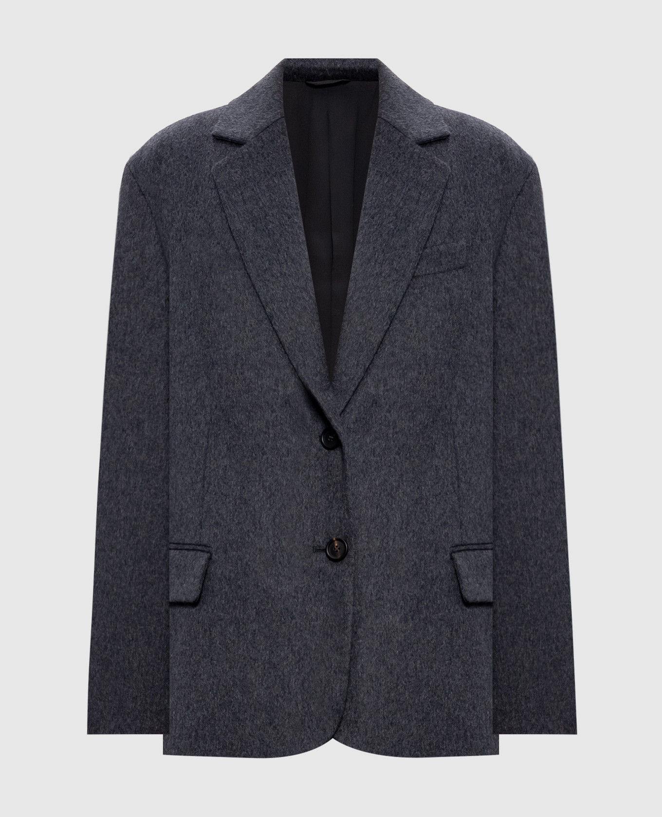 Gray wool jacket
