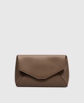 Brunello Cucinelli Brown leather crossbody bag MBXAB2836