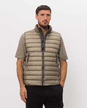 C.P. Company Khaki down vest MVE703A110416A
