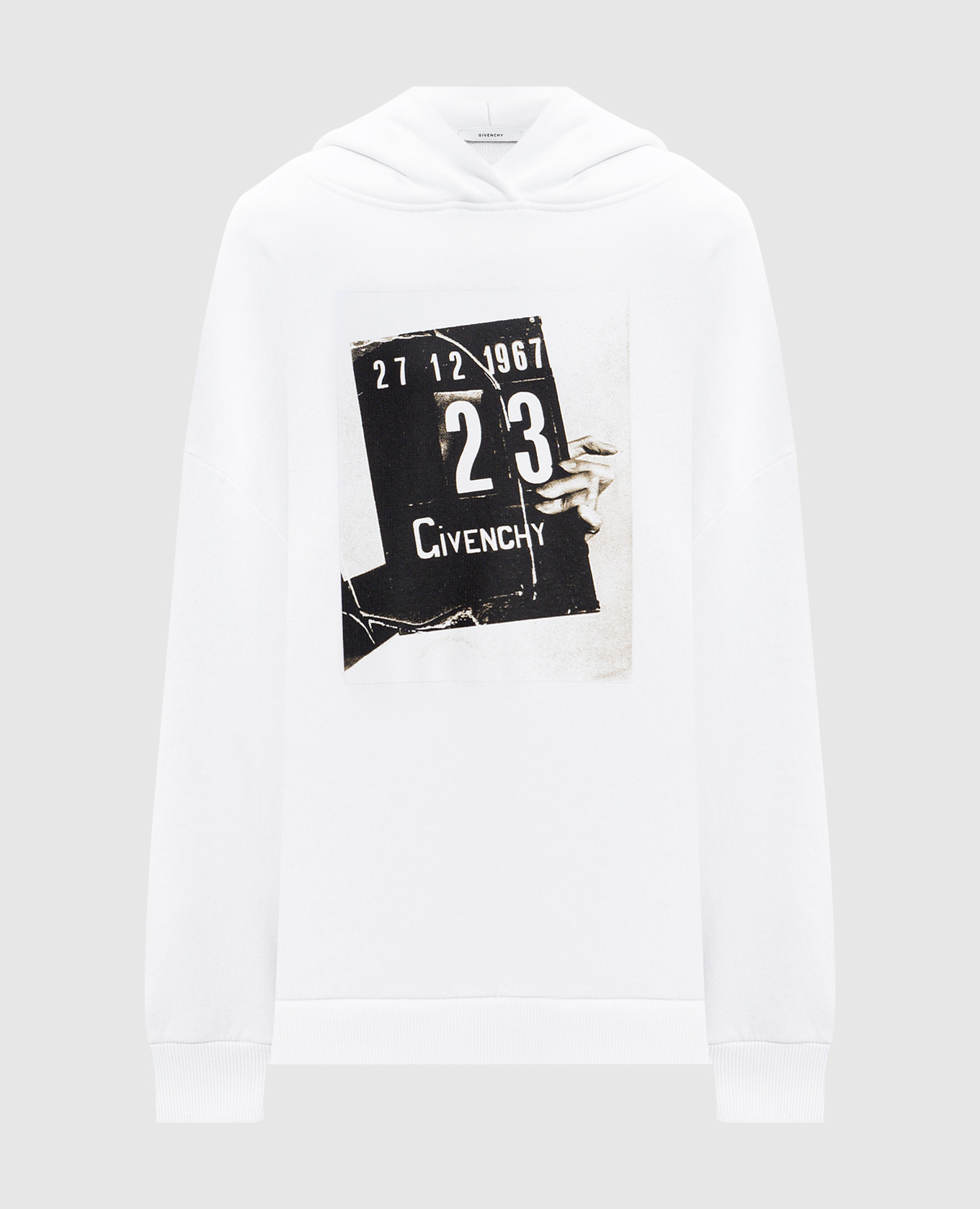 

White hoodie with print Givenchy
