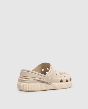 Dolce&Gabbana Children's beige clogs DN0213AT079