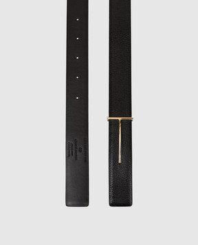 Tom Ford Black reversible leather belt WB338LGO033P