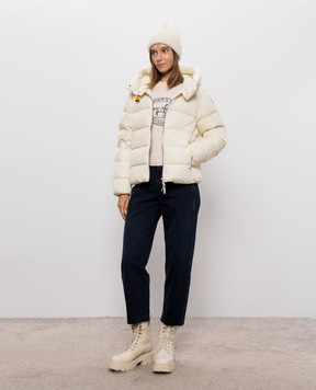 Parajumpers Jinny ivory down jacket 26WPWPUTT32