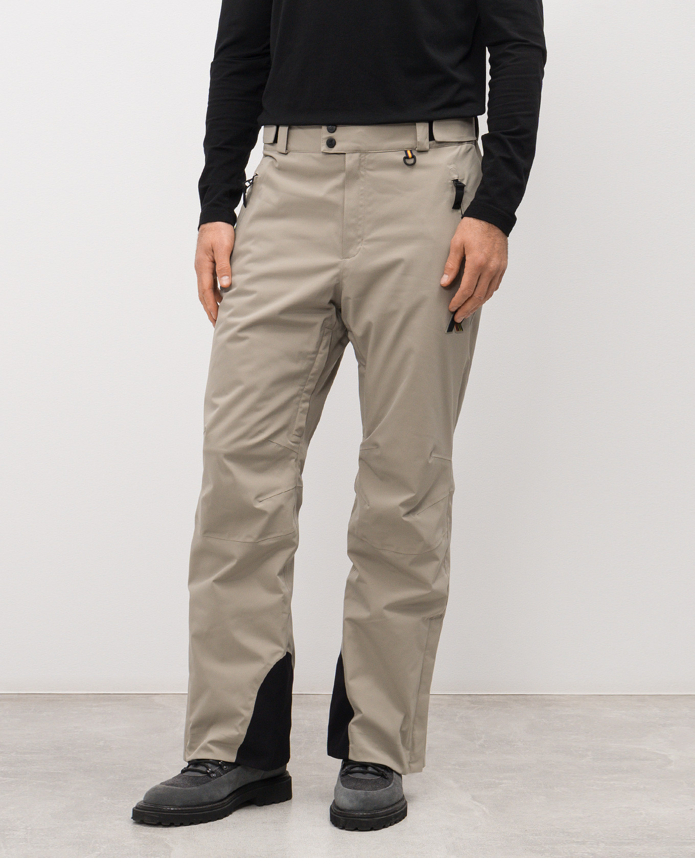 QUEYRAS khaki ski pants K-Way 3