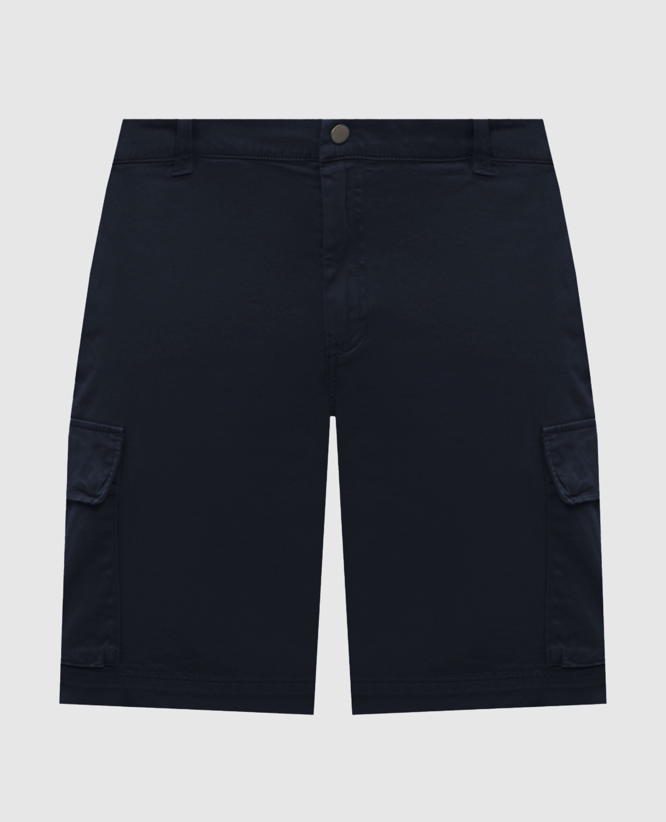 Blue cargo shorts