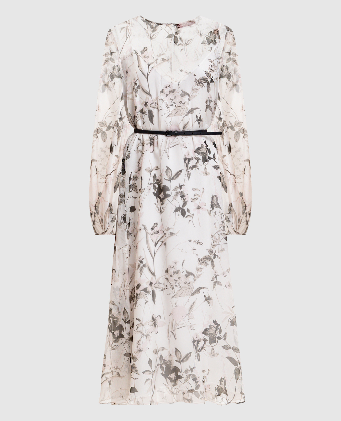 

CAMPO white silk dress Max Mara