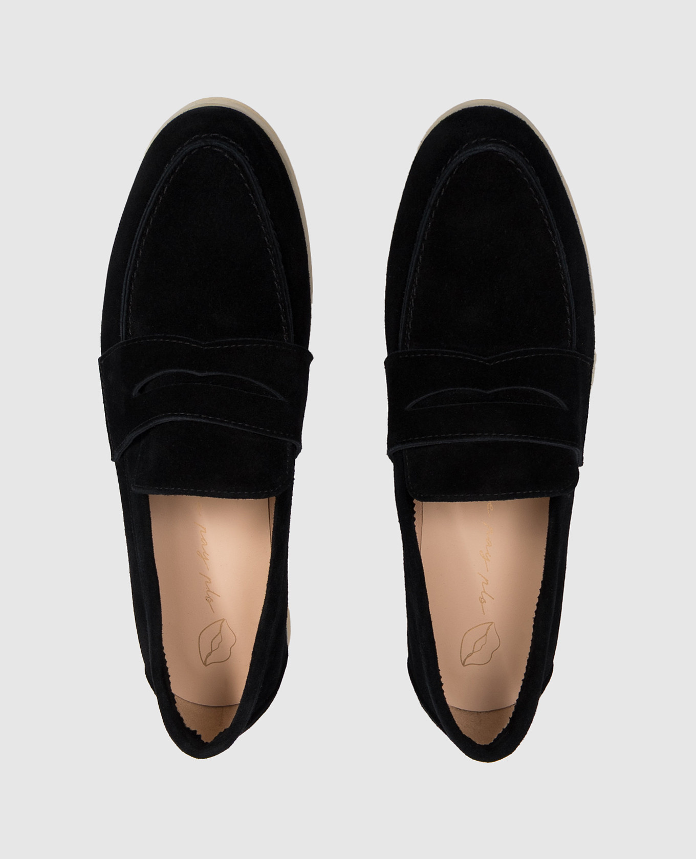 Black suede loafers Babe Pay Pls 4