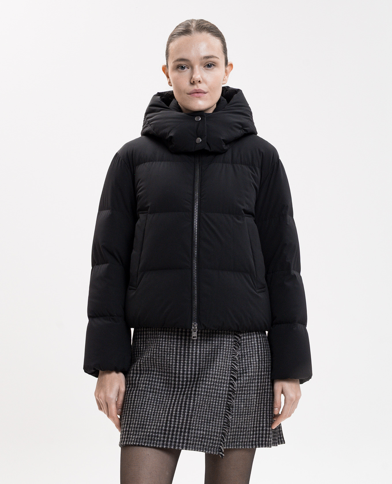 Black down jacket Madison Woolrich 3