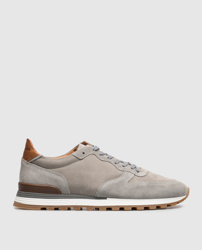 Pini Parma Gray nubuck sneakers LIGRRUNNER