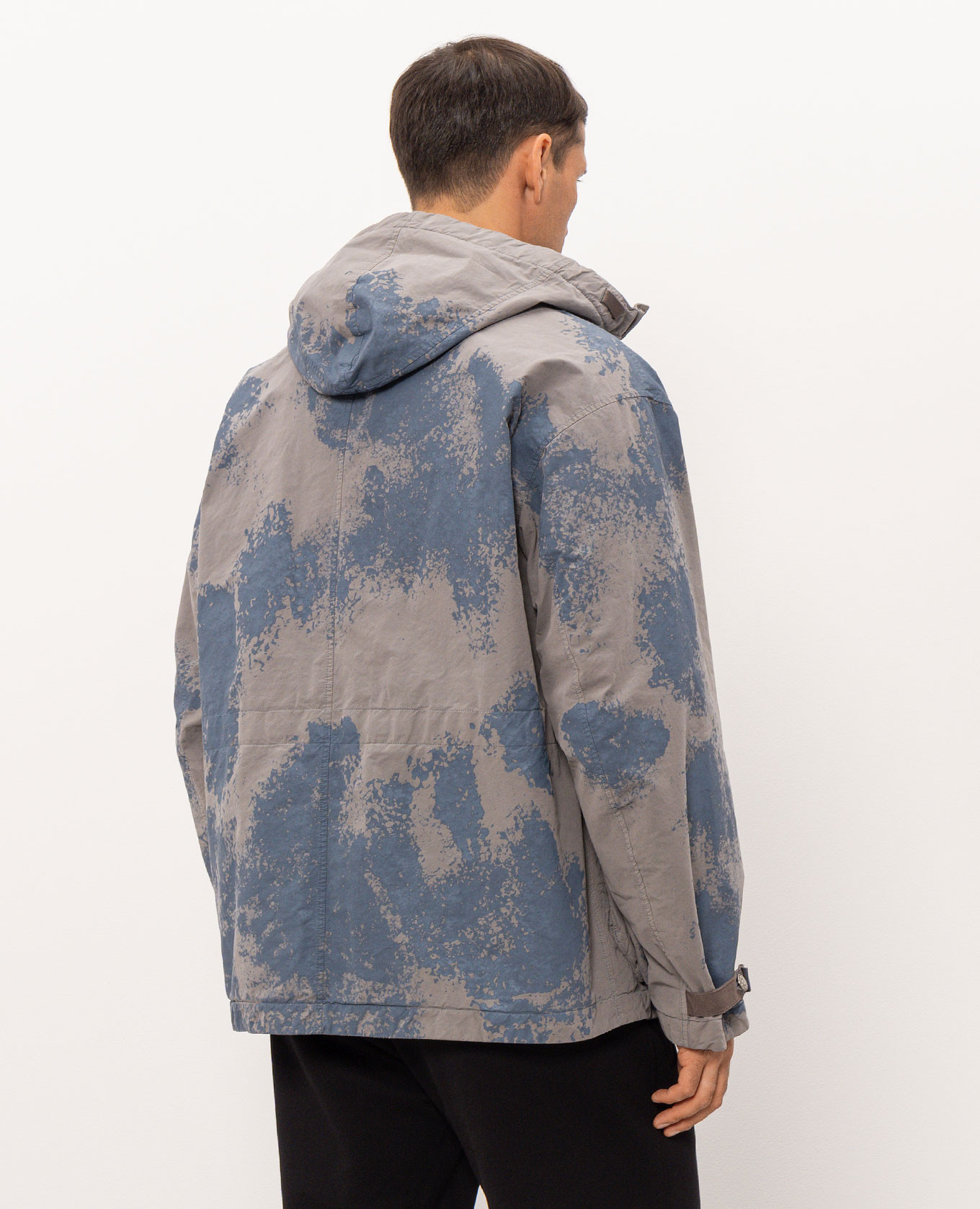 Gray jacket DAVID LIGHT-TC Stone Island 4
