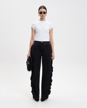 Alexander Wang Black jeans with zippers 4DC3254774
