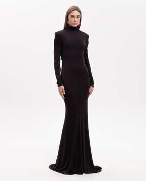 Tom Ford Brown maxi dress ABJ906FAX162