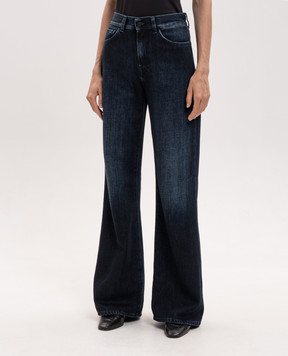 Dondup Amber blue flared jeans DP619DF0310DMS2