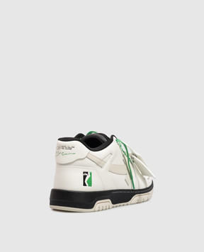 Off-White Miles Davis Out Of Office white leather sneakers OF06604101