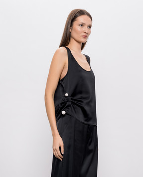 Giuseppe Di Morabito Milano Black top 07PFTO190X16707