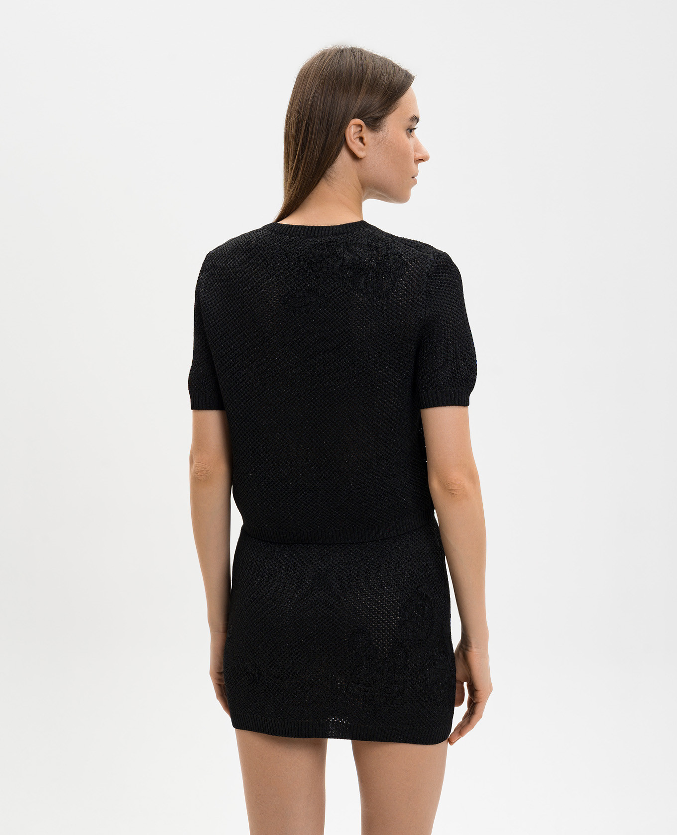 Black patterned top AMIRI 4