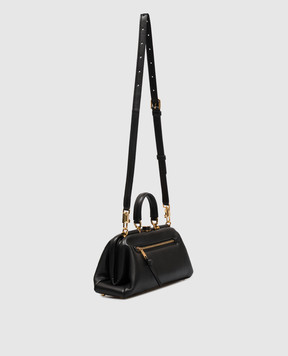 Dolce&Gabbana Grandma black leather bag with logo print BB7986BF984
