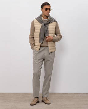 Brunello Cucinelli Beige down vest MV4081797