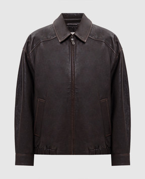 Max Mara Weekend Brown leather jacket COSE WKDCOSE