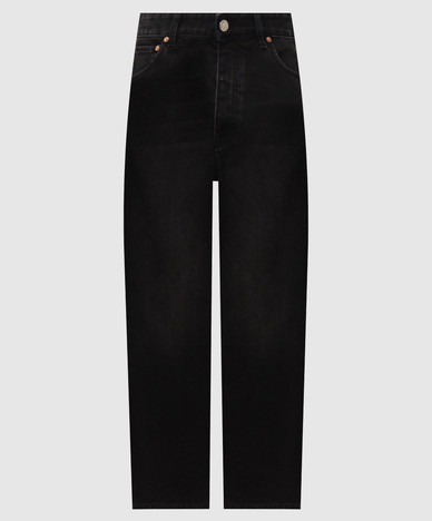 Black jeans with holes