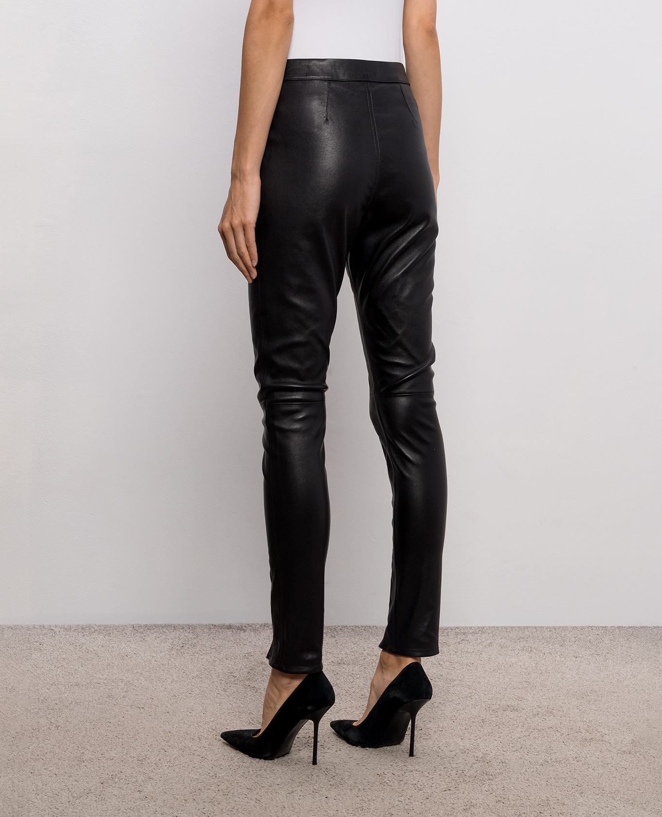Black leather pants with zippers Tom Ford 4