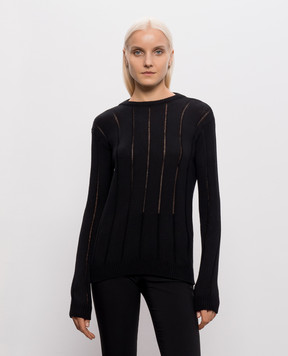 Ann Demeulemeester Black Nese cashmere jumper B0014316KN085