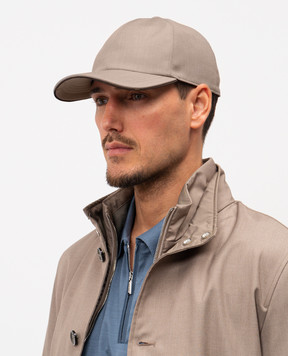 MooRER Beige cap ROBINSON ROBINSONPUM