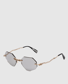 Kuboraum Gold Folding Sunglasses H44 KRSH44PG0000002F