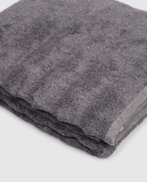 Hamam Grey Terry Body Towel ASH RIBBED ASHRIBBEDBODYTOWEL