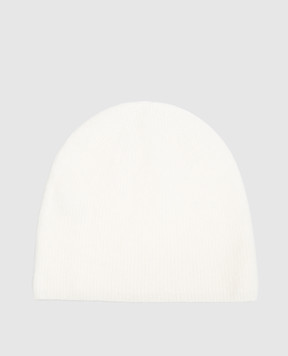 Loulou de Saison YANA ivory wool, cashmere and silk hat YANA