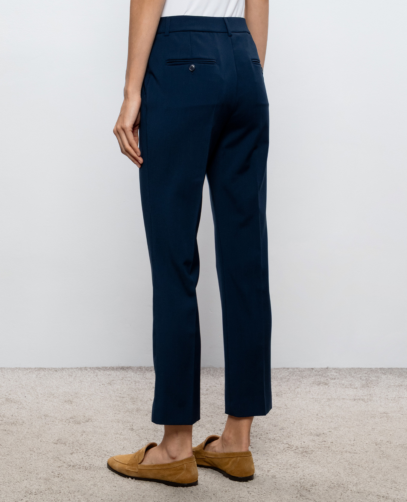 CANON blue wool pants Max Mara Weekend 3