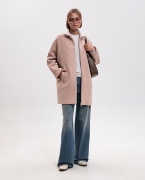 Peserico Ivory wool, silk and cashmere jumper A99202F12A9283