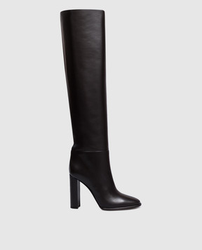 Le Silla Elsa brown leather over the knee boots 7060C100RBPPGLO