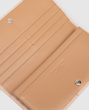 Gianni Chiarini Beige leather wallet PF5041TKL