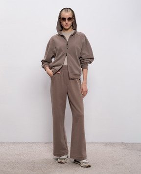 Brunello Cucinelli Brown sweatpants MN05NHF499