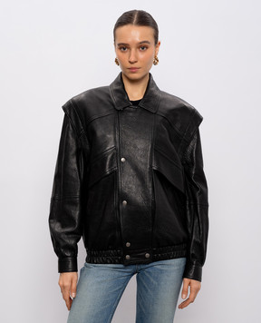 Saint Laurent Black leather jacket 842784YCNF2