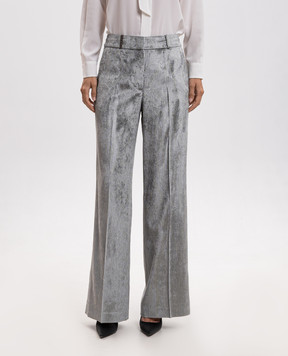 Peserico Green corduroy pants A0483501597