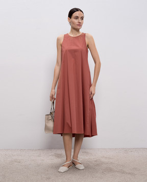 Peserico Red midi dress A0272601979