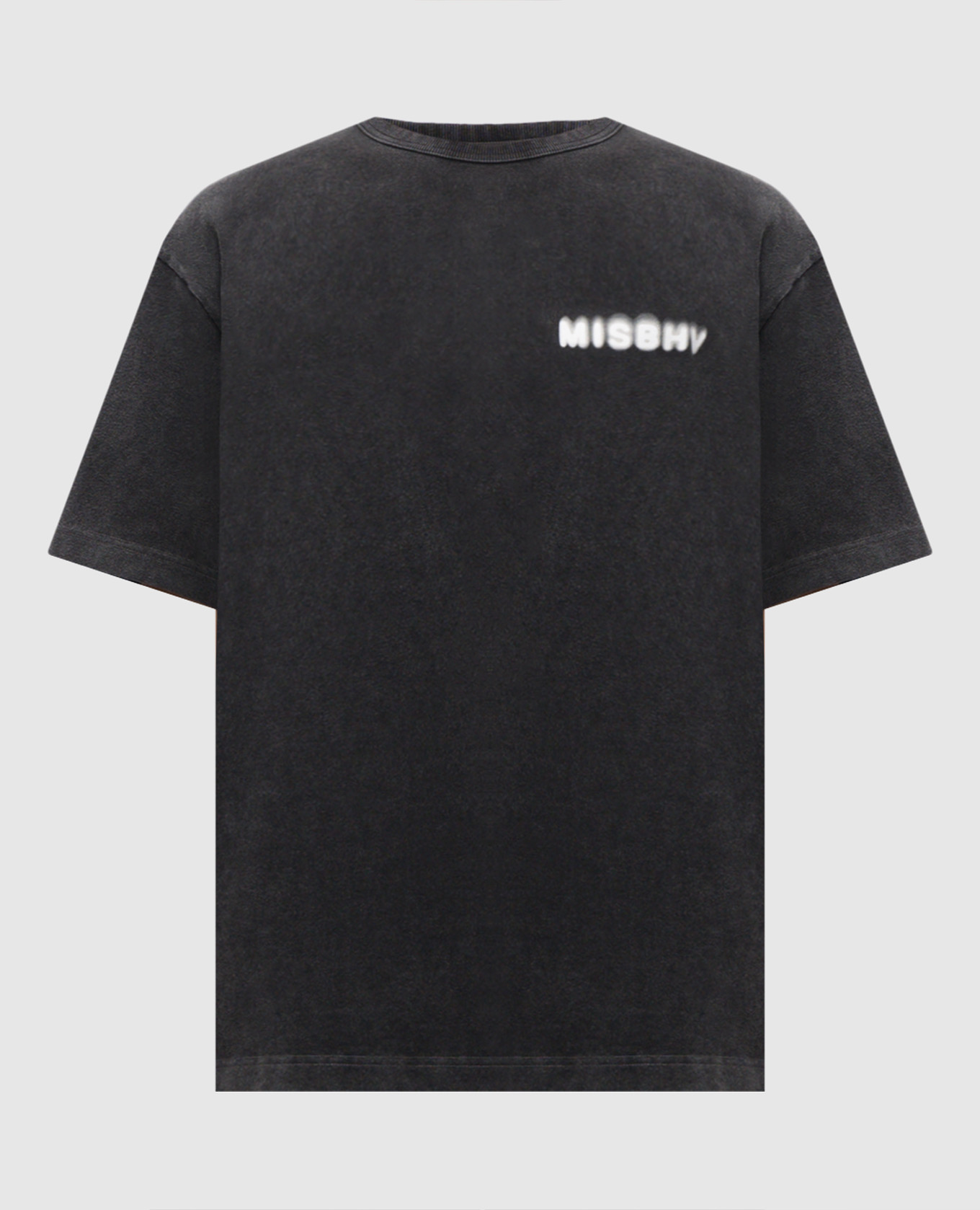 

Black t-shirt with logo print Misbhv